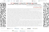 5º SMART UTILITY OPEN METER - Energia Media · 2018. 12. 22. · 23 novembre 2017 5º SMART UTILITY OPEN METER Aula Consiliare, Palazzo Isimbardi via Vivaio 1, Milano L’appuntamento