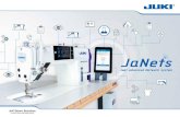 sostanziali dell'efficienza complessivasocuci.com/doc/news/1118-juki-janets-sistema-per-la...Le macchine da cucire in linea di produzione o in sala campioni possono essere collegate