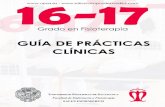 GUÍA DE PRÁCTICAS CLÍNICAS · 2020. 10. 30. · GUÍA DE PRÁCTICAS CLÍNICAS GUIA DE PRÁCTICAS CLÍNICAS DE FISIOTERAPIA 2016-2017 Facultad de Enfermería y Fisioterapia “Salus