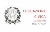 EDUCAZIONE CIVICA · 2020. 10. 6. · IL Consiglio di classe elabora l’UDA per l’insegnamento trasversale dell’EDUCAZIONE CIVICA. Gli allievi delle classi quinte, probabilmente,