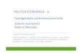 POLITICA ECONOMICA delle economiche Sistemi economici 3 esteso - 2015.pdf · mare), Alitalia, Italstat (costruzioni), Autostrade, Stet (telecomunicazio- ni), Rai, Banca Commerciale