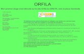 Mon premier stage s'est déroulé sur le site Orfila du ... · ORFILA Mon premier stage s'est déroulé sur le site Orfila du GRETA, vers la place Gambetta. 4 sites d'accueil LGT