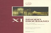 Arcidiocesi di Lecce · 2012. 2. 6. · DEL SINODO DIOCESANO Il Sinodo Diocesano, da me annunziato il 3 gennaio 1994, inaugurato da S.S. Giovanni Paolo II il 18 settembre 1994 nella
