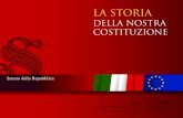 La storia della nostra Costituzione - Senato della Repubblica · Senato della Repubblica La pubblicazione contiene il testo della Costituzione della Repubblica italiana aggiornato