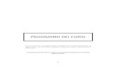 Università degli Studi di Verona€¦  · Web viewPROGRAMMI DEI CORSI. Gli orari di lezione e di ricevimento vengono distribuiti presso la Portineria del Palazzo di Lingue e Lettere.