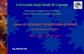 Università degli Studi di Catania · 2016. 3. 17. · tolleranze geometriche si applicano senza tenere conto delle dimensioni dell’elemento e le prescrizioni dimensionali e geometriche