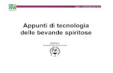 Appunti di tecnologia delle bevande spiritose · 2021. 1. 5. · Appunti di tecnologia delle bevande spiritose ZEPPA G. Università degli Studi di Torino. ... Lucano, Certosino .