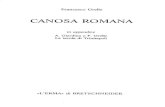CANOSA ROMANA in appendice - lerma1896.com · Francesco Grelle CANOSA ROMANA in appendice A. Giardina e F. Grelle La tavola di Trinitapoli