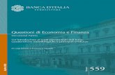 uestioni di Economia e Finanza - Banca D'Italia...della ricchezza è infatti complicata e molti paesi non hanno disponibilità di dati per 5 1 Nel lavoro faremo riferimento sia al