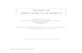 Appunti di MECCANICA CLASSICA - Istituto Nazionale di Fisica …boncianr/fisica1.pdf · 2018. 10. 26. · Dipartimento di Fisica, Università di Roma “La Sapienza” e INFN Sezione