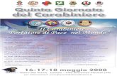 Quinta Giornata del Carabiniere - anc-lainate.it 5 giornata.pdf · Quinta Giornata del Carabiniere 16-17-18 maggio 2008 per informazioni: Milano - Teatro Dal Verme Lainate - Villa