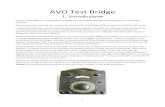 AVO Test Bridge - Le Radio di Sophie tester... · 2020. 10. 23. · Per capacità da 5 mmF (.000005 mF) a 1000 mmF (.001 mf) utilizzare l'intervallo C1, lo standard interno su questo