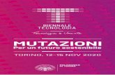 TORINO, 12-15 NOV 2020 - Biennale Tecnologia...7 Informazioni generali Maxischermo La Biennale su App e Social Gli appuntamenti di Biennale Tecnologia 2020 saranno disponibili online