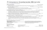Francisco Castaneda Miranda - Carnegie Mellon University · 2017. 12. 18. · Francisco Castaneda Miranda Ing.fcm@gmail.com – Tel. (52) (55) 55.47.55.84 – 116 Nogal, Santa Maria