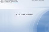 Presentazione standard di PowerPoint · 2018. 10. 19. · CICLO DI DEMING - DEMING CYCLE Prof. Claudio Pantanali, PhD - cpantanali@units.it Può essere utile illustrare le quattro