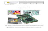 BRD-PCIem-15-IO USER’S MANUAL - Intel...The BRD-PCIem-15-IO is a Cyclone IV development board for PCI-Express applications, providing 52 general purpose I/Os in a small form factor.