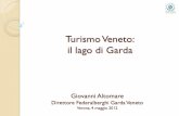 Turismo Veneto: il lago di GardaIl turismo a Verona e provincia Nel 2011 in provincia di Verona: 3.625.000 arrivi, 14.291.000 presenze. Rispetto al 2010: +7,9% arrivi e +5,2 presenze.
