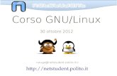 Corso GNU/Linux · 2018. 7. 26. · GNU/Linux? man  E' la fonte più rapida e semplice per apprendere delle informazioni riguardanti comandi, file di configurazioni,