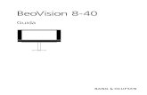 BeoVision 8-40 - Microsoft · 2020. 8. 27. · 4 Se si dispone del telecomando Beo4 senza tasto di navigazione, è necessario usare il tasto a stella per spostarsi su, giù, a destra
