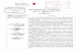 ROMA · 2018. 3. 27. · vista la deliberazione di Giunta Regionale n. 938 dell'8 novembre 2005 inerente la nuova . configurazione della rete di monitoraggio della qualità dell'aria