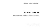 RAF 10 - Aztec...RAF 10.0 – Resistenza al Fuoco 3 2 Installazione del programma RAF, distribuito su DVD, è accompagnato da una chiave hardware USB che va inserita nella relativa