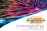 Catalogo 2018 WEB - Pirotecnica 2000...CATALOGO 2018 F2-F1- T1 . 2 New Pirotecnica 2000 s.r.l è una società che si occupa della commercializzazione e distribuzione di articoli pirotecnici