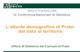 L’atlante demografico di Prato: dal dato al territorio Frosali.pdfMicrosoft PowerPoint - Sabrina Frosali.pps Author d12547 Created Date 12/17/2008 8:39:47 AM ...
