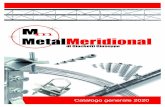 Metal Meridional di Giuseppe Giachetti - METAL MERIDIONAL · 2020. 1. 14. · ac116/f spinotto tv 9,5 femmina pz.100 25,00 € st117 basetta posa palo 6,50 € st118 base per palo