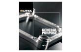 GENERAL PURPOSE - orion riggers · 2013. 9. 27. · BS 8118-1: Structural use of aluminium. Code of practice for design. BS 7905-2: Lifting equipment for performance, broadcast and