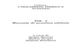 VOL. 3 Manuale di acustica edilizia - ANIT · acustica in edilizia 192 pp., ed. 2013 25 euro vol. 4 igrotermia e ponti termici 162 pp., ed. 2009 (non disponibile) 25 euro vol. 5 prestazioni