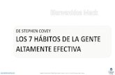 De Stephen Covey Los 7 Hábitos de la Gente Altamente Efectivadiestconsulting.com/yahoo_site_admin/assets/docs/7...Los 7 Hábitos de la Gente Altamente Efectiva Fuentes: The Seven