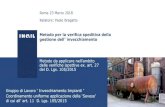 Roma 23 Marzo 2018 Relatore: Paolo Bragatto · 2021. 1. 19. · Programmazione delle ispezioni RBI (EEMUA, API; ASME, UNI, CEN), aggiornata sistematicamente in base alle variazioni