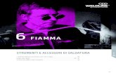 FIAMMA - WELDLINE...2019/10/23  · 2012-228 0876-071_ret 2011-348 2011-350 * Propilene escluso Gas Ø (mm) Pressione d’utilizzo Max (bar) Rotolo (m) Codice Acetilene 6,3x12 10 5