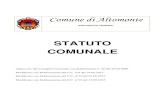 Comune di Altomonte · 2015. 9. 25. · Comune di Altomonte (PROVINCIA DI COSENZA) STATUTO COMUNALE Approvato dal Consiglio Comunale con deliberazione n. 28 del 26.06.2006 Modificato