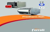 Prextherm Rsh - FERROLI · 2020. 4. 16. · sonda ntc mandata caldaia e sonda ntc ritorno caldaia) kit master (sonda ntc a collare per la mandata collettore) per installazioni in
