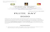 Ai docenti di Flauto delle SMIM FLUTE DAY 2020 · 2019. 11. 28. · Presentazione dell’antenato del flauto traverso moderno:il “traversiere” (realizzata dalla speialista in