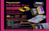 FPWIN PRO - Sistema di programmazione secondo IEC 61131-3 FP... · 2006. 3. 23. · FPWIN Proé il software di programmazione sviluppato da Matsushita secondo gli standard internazionali