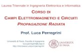 Prof. Luca Perregrini - Microwave Labmicrowave.unipv.it/pages/campi_pr/appunti/03_CEC-PR... · 2020. 6. 1. · Campi Elettromagnetici e Circuiti –Propagazione Radiata, a.a. 2019/20