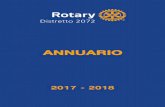 (Emilia Romagna, Repubblica di San Marino) · 2018. 1. 16. · 1 ROTARY INTERNATIONAL DISTRETTO 2072 (Emilia Romagna, Repubblica di San Marino) ANNUARIO DEI ROTARY CLUB Anno Rotariano
