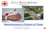 Croce Rossa Italiana - Cives Toscana · 2017. 12. 28. · 7 7 Croce Rossa Italiana –Protezione Civile Catastrofe E’ un evento, improvviso e per lo più inatteso, che determina