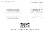 iFi ideo doorphone · 2020. 11. 24. · WIFICDP10xx iFi ideo doorphone Quick Start Guide (EN) Verkorte handleiding (NL) Kurzanleitung (DE) Guía de inicio rápido (ES) Guide de démarrage