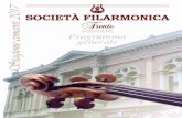 Stagione concerti 2017 SOCIETأ€ FILARMONICA Trento ... Boccherini) (7 febbraio), un Quartetto ormai