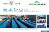 PMEO - Greenpipe · 2017. 3. 20. · AZbox è un sistema di ritenzione e di detenzione delle acque pluviali realizzato in polipropilene. I moduli AZbox sono considerati come delle
