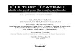 Culture Teatrali · 2017. 8. 4. · Culture Teatrali studi, interventi e scritture sullo spettacolo rivista diretta da Marco De Marinis 2/3, primavera - autunno 2000 QUARAN'TANNI