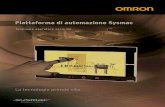 Piattaforma di automazione Sysmac...Sysmac è un marchio o un marchio registrato di OMRON Corporation in Giappone e in altri paesi per i prodotti di automazione industriale OMRON.