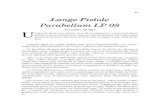Lange Pistole Parabellum LP 08 - Armigeri del Piave · 2005. 5. 12. · Parabellum come ordinanza per l’esercito era già cosa fatta prima del 1904, anno ufficiale di nascita della