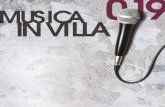 ASPETTANDO MUSICA IN VILLA 2019 - CONVERSIAMO DI MUSICA · Piero Purich > sassofono Matej Špacapan > tromba Il nome di questo trio transfrontaliero designa la scelta musicale dei