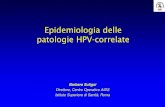 Epidemiologia delle patologie HPV-correlate · Condilomi anali 33,3% 39,5% Ca. anale in situ o invasivo 38,1% 0% M. Cusini, S. Ferretti, Centro CAVE, Università di Milano; F. Lillo,