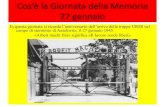 La giornata della Memoria · 2021. 1. 27. · Lo storico Enzo Traverso sottolinea “l’ancoraggioprofondo del nazismo, della sua violenza e dei suoi genocidi”, nella storia d’Europadel