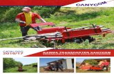 GAMMA TRANSPORTER CANYCOM - Meccanica Agriflor · l’unico referente del marchio giapponese sul territorio italiano per la distribuzione, l’assistenza tecnica e la ricambistica.